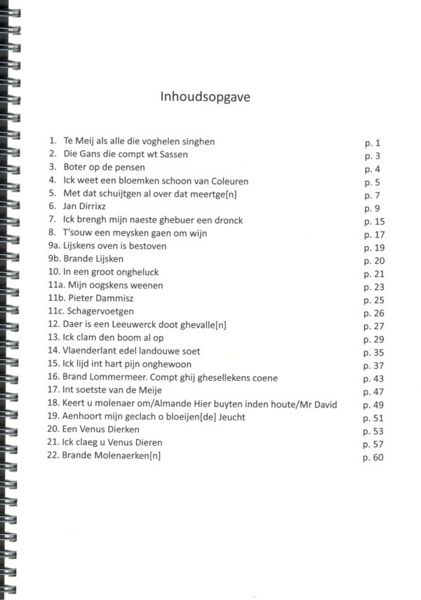 Haentje dikkop - 63 Nederlandse Liederen uit het Thysiushandschrift – Bild 6