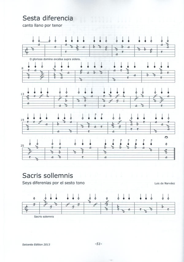 Luis de Narvaez -  "Los Seys Libros Del Delphin" - complete, in french tablature – Bild 3