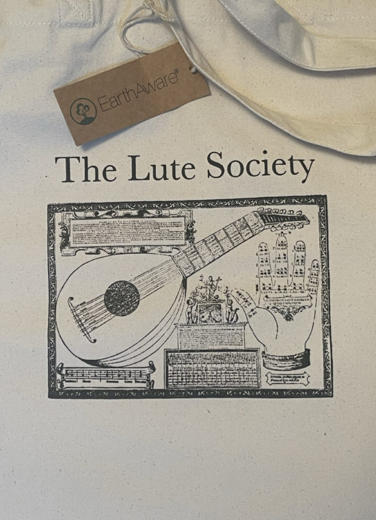Tote Bag 3 / Tragetasche 3 - The Lute Society