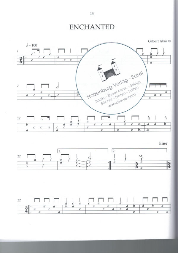 Gilbert Isbin - Carpe Diem Suite for Renaissance Guitar – Bild 2