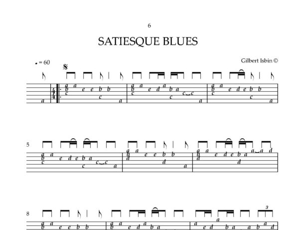 Gilbert Isbin - 10 Blues For Renaissance Lute – Bild 4