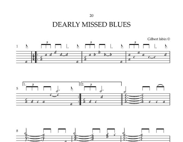 Gilbert Isbin - 10 Blues For Renaissance Lute – Bild 2