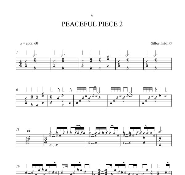 Gilbert Isbin - 10 Peaceful Pieces For Renaissance Lute – Bild 6