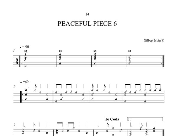 Gilbert Isbin - 10 Peaceful Pieces For Renaissance Lute – Bild 8