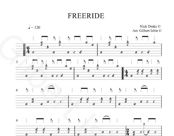 3 NICK DRAKE SONGS Arranged for Solo Lute by Gilbert Isbin – Bild 2