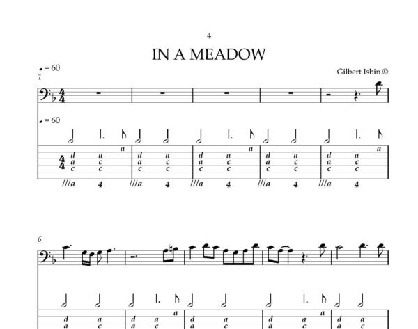 Gilbert Isbin - 5 Compositions For Cello And Baroque Lute – Bild 4