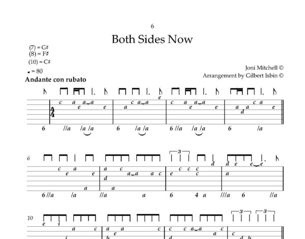 Gilbert Isbin - 5 Popular Songs For 13c Baroque Lute – Bild 4