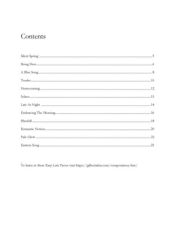 Gilbert Isbin - Easy Lute Pieces Vol. 2 – Bild 5