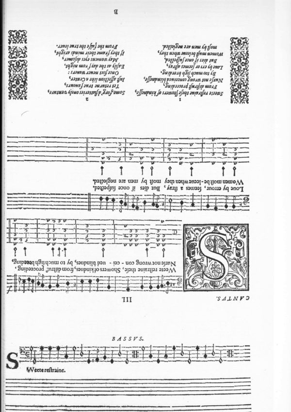 The Lute Society Facsimiles: William Corkine, Ayres to sing and play to the lute (1610)