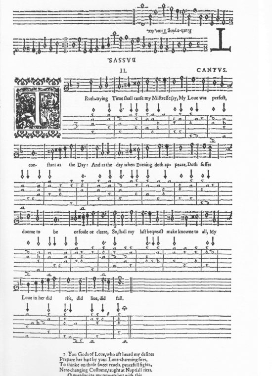 The Lute Society Facsimiles: William Corkine, The Second Booke of Ayres (1612)