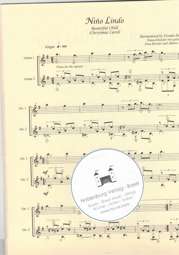 Sojo, Vicente Emilio - Works for Guitar vol. 3: 6 Venezuelan Dances from the 19th century – Bild 2