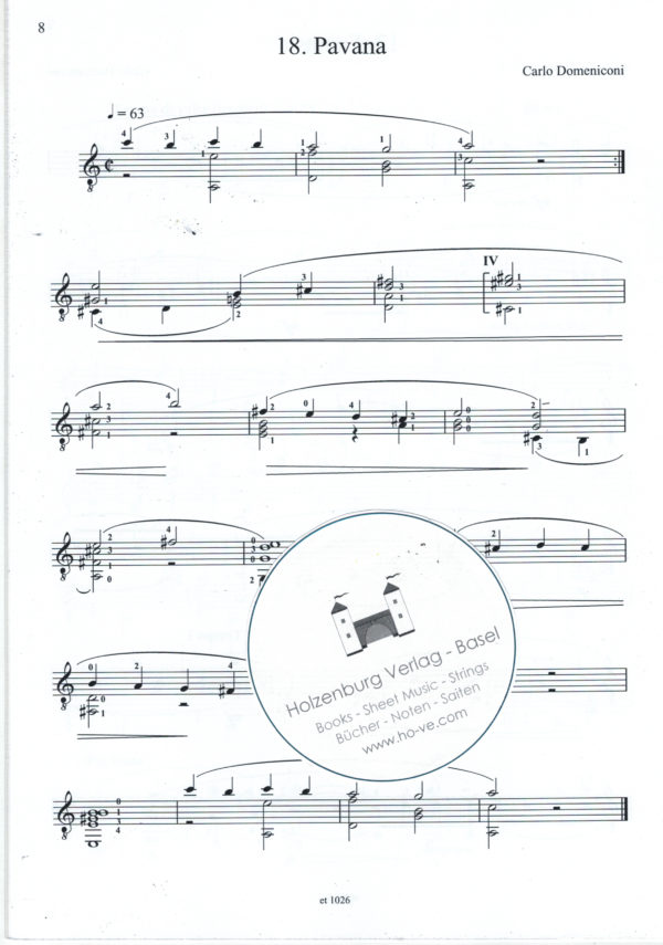 Domeniconi, Carlo - 24 Präludien Band 2 (Nr.13-24) – Bild 2
