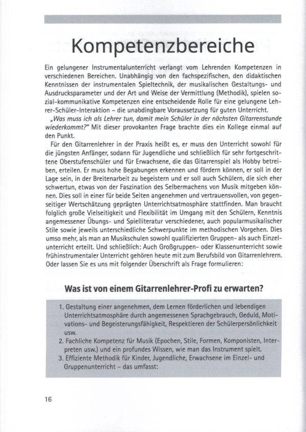 Helmut Österreicher - Gitarre unterrichten: Didaktik, Methodik, Lehrproben – Bild 3