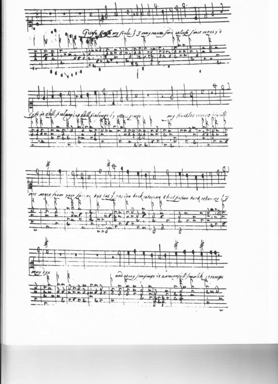 The Lute Society Facsimiles: George Handford, Ayres...to the lute and bass viol (1609) (manuscript)