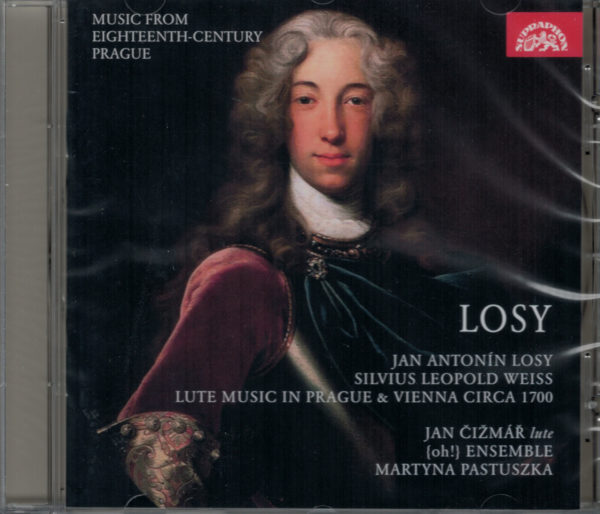 CD: Jan Čižmář, Ensemble Martina Pastuszka - LOSY; Lute Music in Prague & Vienna ca 1700, Losy, Weiss