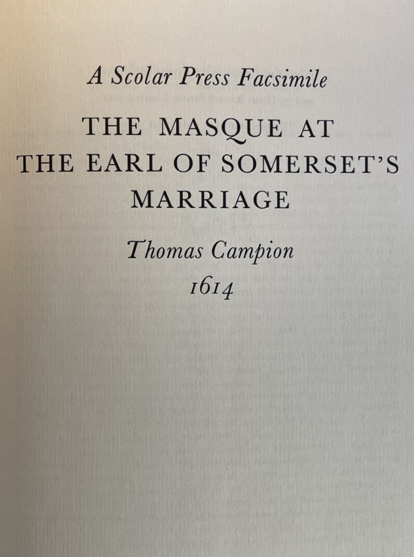 Thomas Campion, The Description of a Maske [Earl of Somerset’s Masque] (1614) – Bild 5