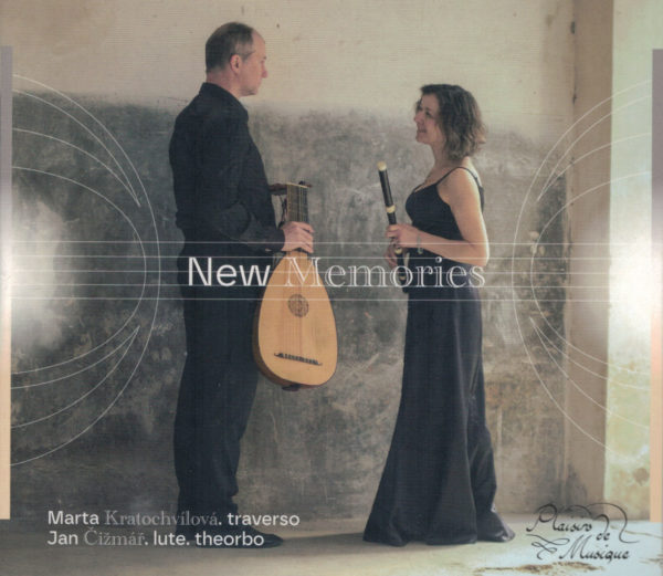 CD: Marta Kratochvilová, Traverso & Jan Čižmář, Luth, Théorbe - New Memories