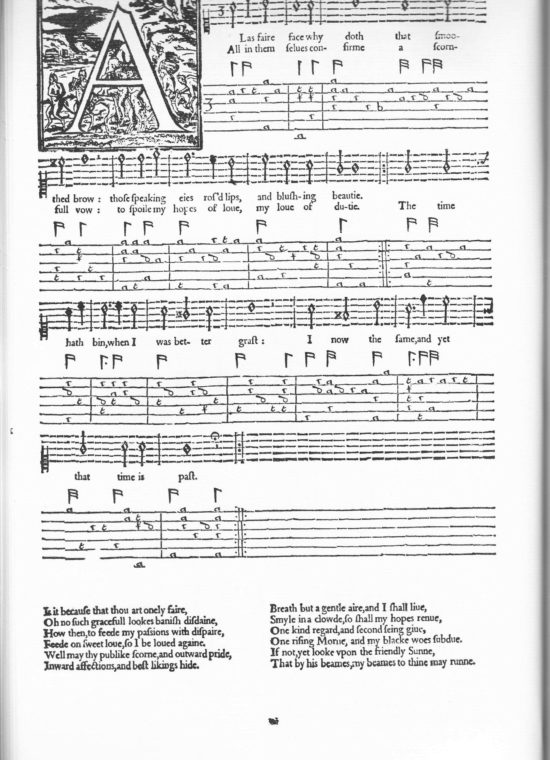 The Lute Society Facsimiles: Francis Pilkington, First Booke of Songs (1605)