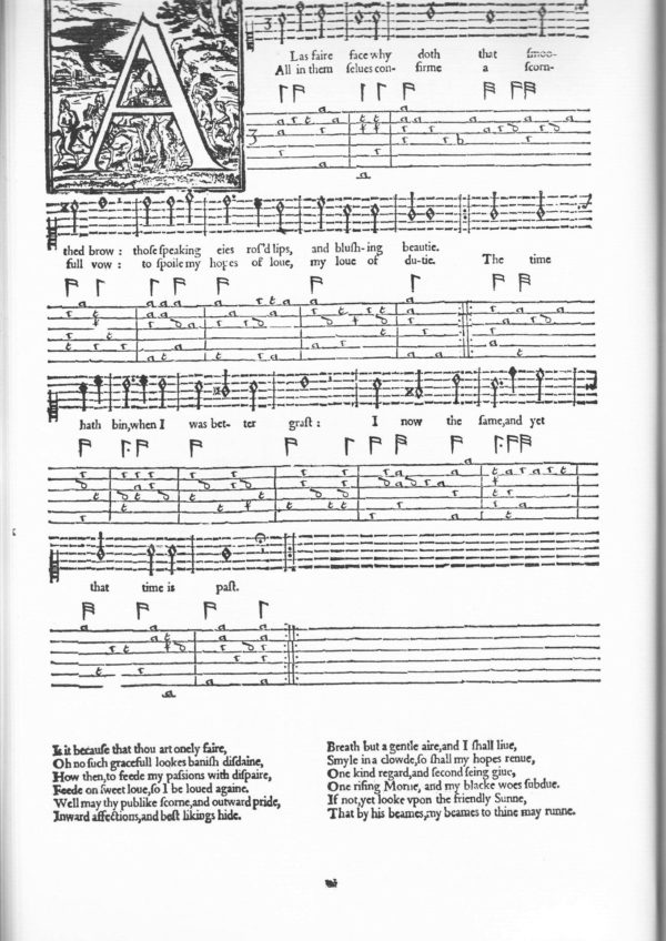 The Lute Society Facsimiles: Francis Pilkington, First Booke of Songs (1605)