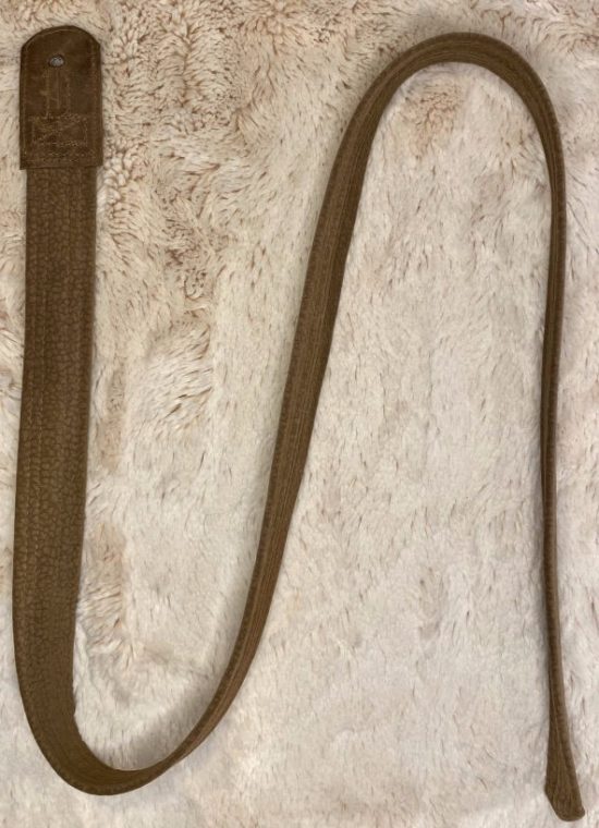 Tail plain honey brown - length: 100 cm