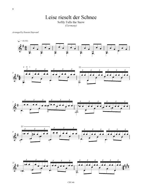 Weihnachtslieder für Gitarre - Christmas Carols per Chitarra – Bild 5
