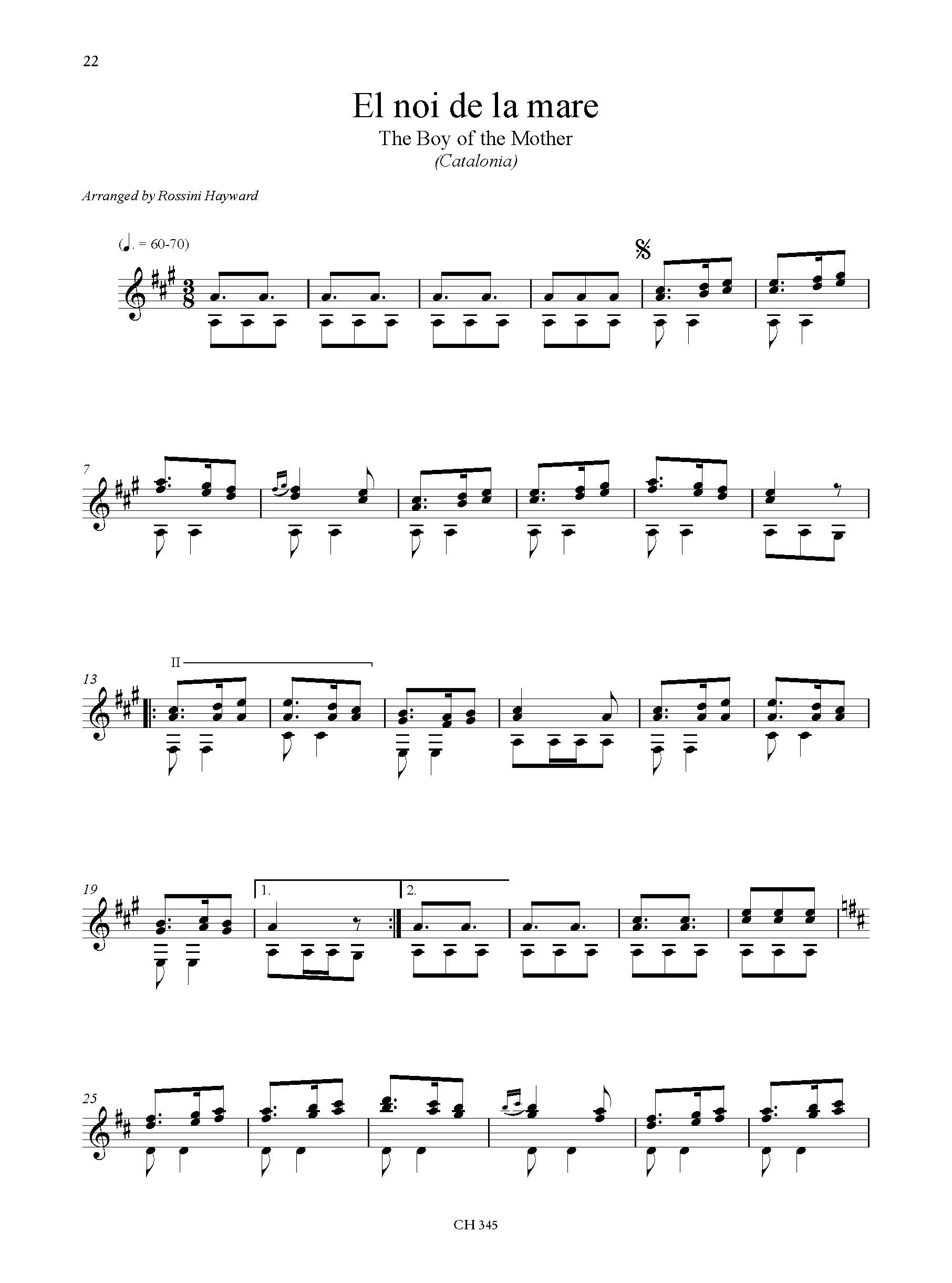 Weihnachtslieder für Gitarre - Christmas Carols per Chitarra – Bild 3