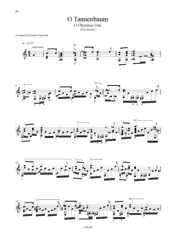Weihnachtslieder für Gitarre - Christmas Carols per Chitarra – Bild 2