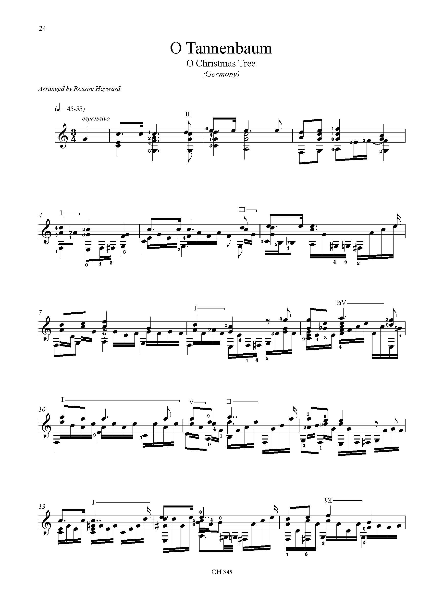 Weihnachtslieder für Gitarre - Christmas Carols per Chitarra – Bild 2