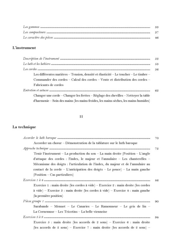 Miguel Serdoura - Méthode de Luth Baroque. Guide pratique pour le luthiste débutant et avancé – Bild 3
