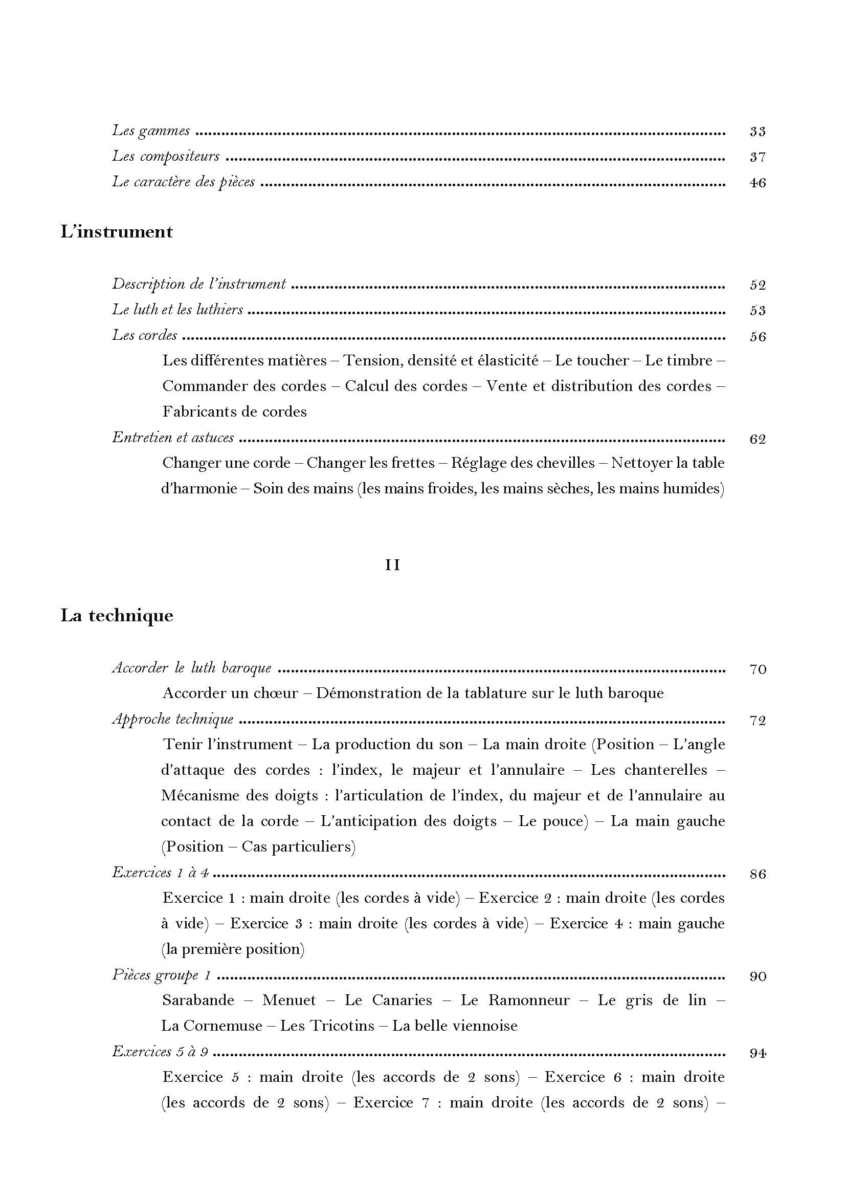 Miguel Serdoura - Méthode de Luth Baroque. Guide pratique pour le luthiste débutant et avancé – Bild 3
