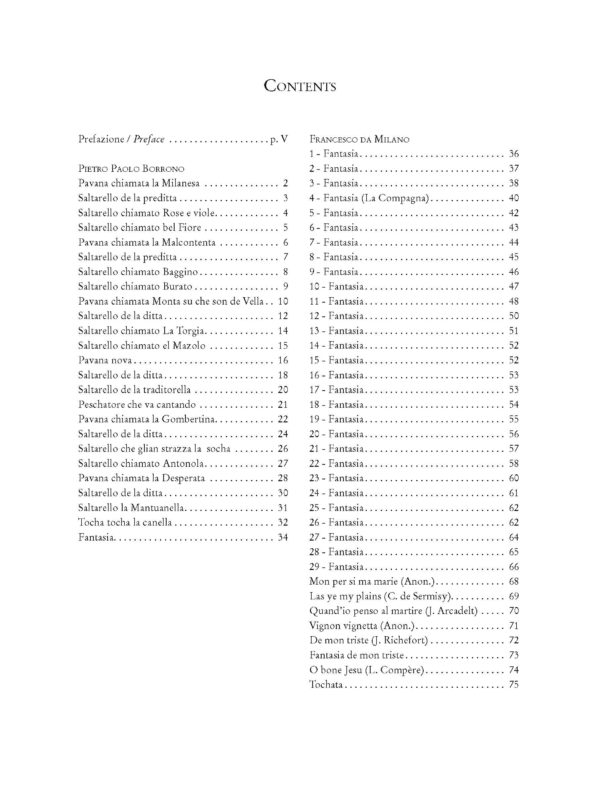 Rose e Viole. Antologia dalle Intavolature di Pietro Paolo Borrono e Francesco da Milano per Liuto – Bild 3