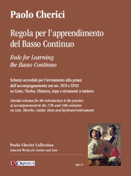 Paolo Cherici - Regola per l’apprendimento del Basso Continuo