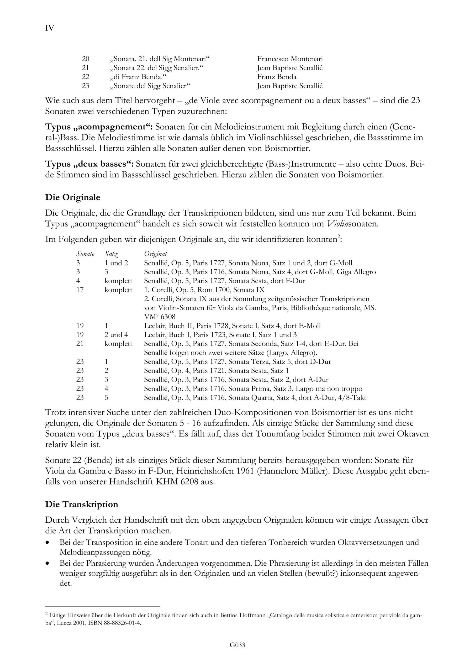 Anonym (Berlin 18. Jh.) Königliche
Gambenduos - 23 Sonaten von französischen und italienischen Komponisten des 18.
Jahrhunderts in Transkriptionen der Zeit (Sammlung M6208 der Königlichen
Hausbibliothek Berlin), für 2 Bassgamben – Bild 13