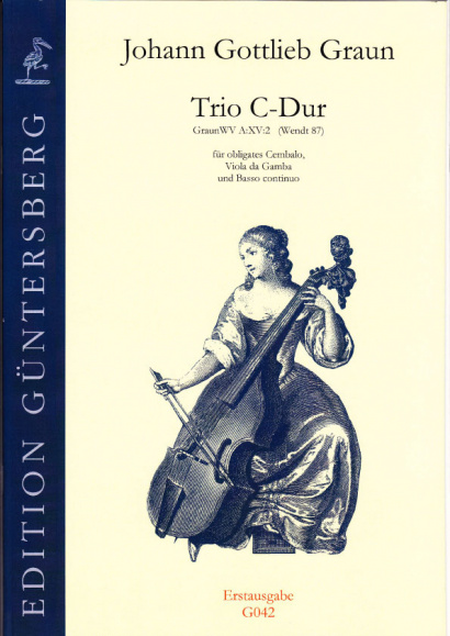 Graun, Johann Gottlieb (1701/02- 1771) - Trio C-Dur Wendt 87