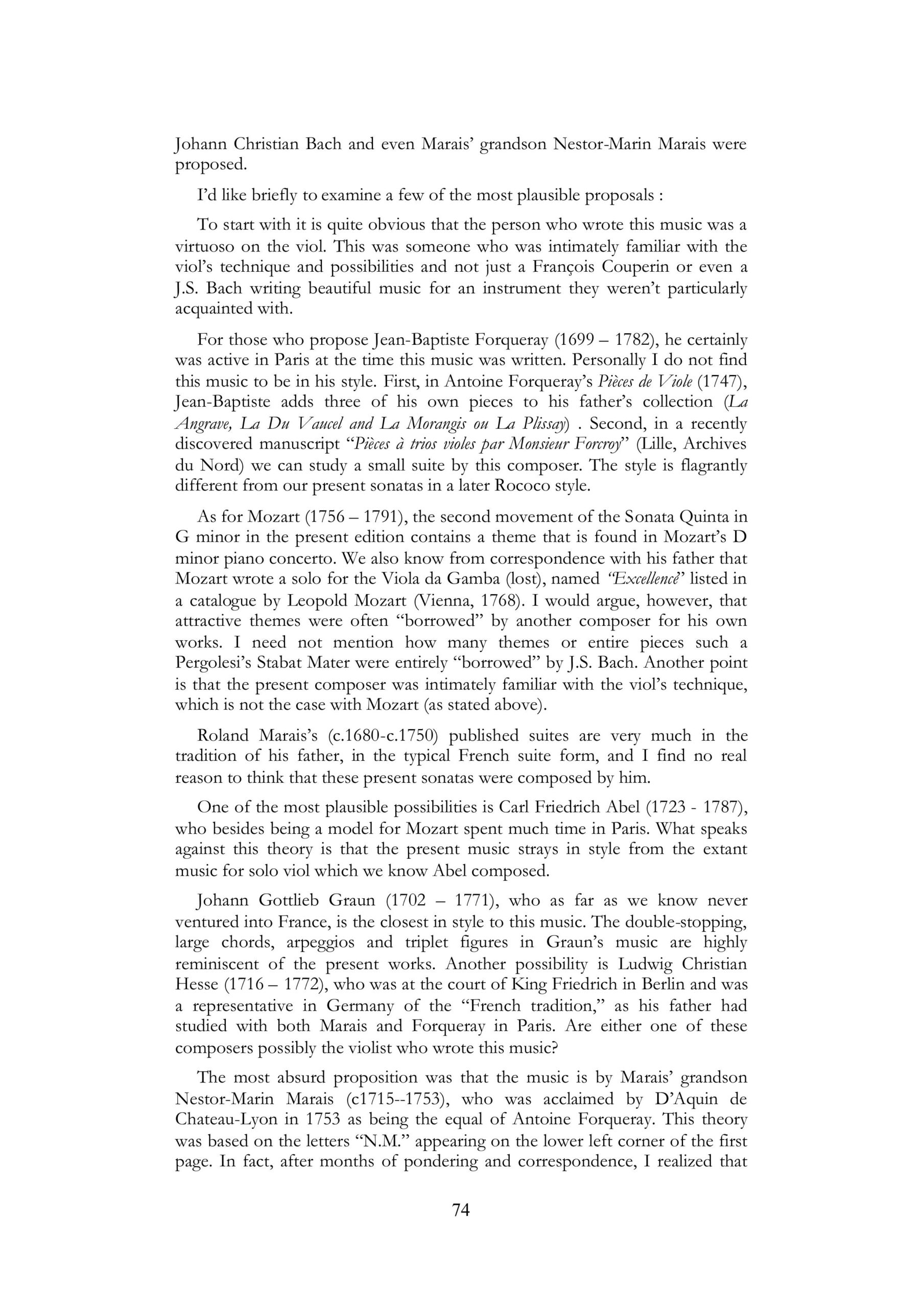 Anonym, Frankreich um 1750 Pariser Gambenduos - Sechs frühklassische Sonaten eines unbekannten Komponisten für zwei
Bassgamben - Sammlung Vm7 6297 der Nationalbibliothek in Paris – Bild 4