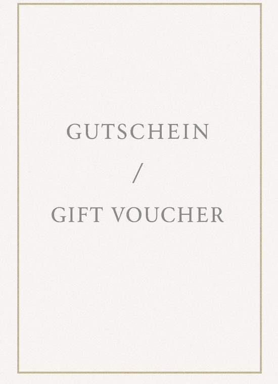 Gift Voucher Add-on / Geschenkgutschein zur gedruckten Grußkarte