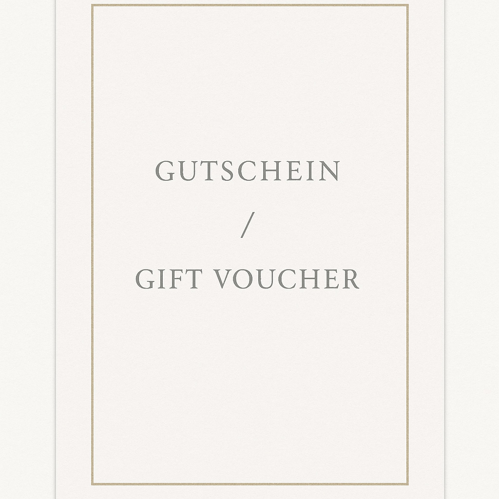 Gift Voucher Add-on / Geschenkgutschein zur gedruckten Grußkarte