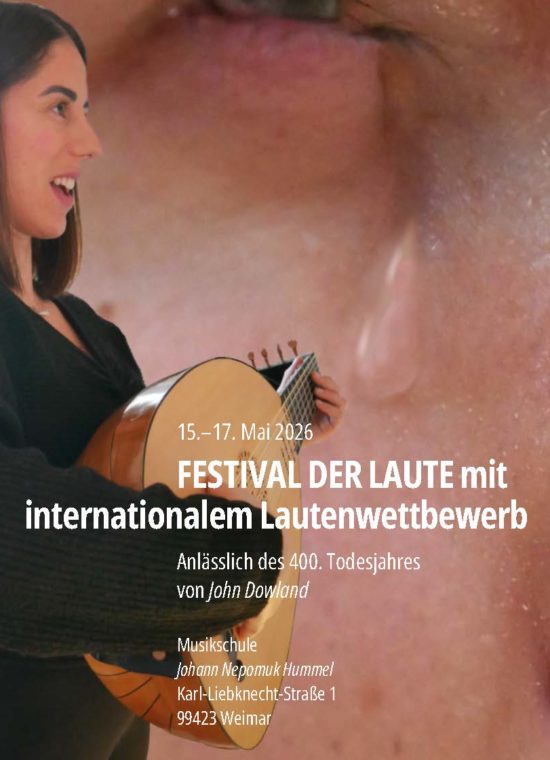 Freitag, 15. Mai 2026, 20.00 Uhr: Emma Kirkby & Bor Zuljan – Werke von John Dowland (ermässigt)