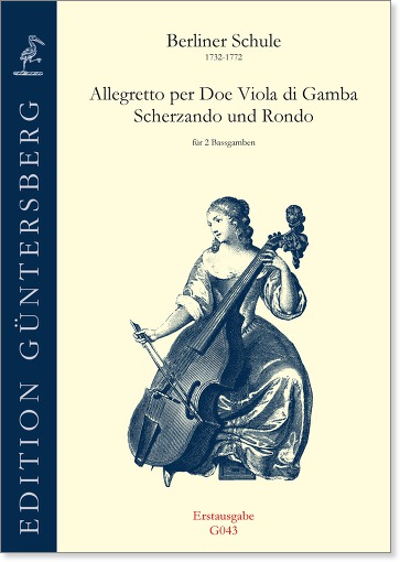 Anonym, Berliner Schule Allegretto per Doe Viola di Gamba,
Scherzando und Rondo - Besprechungen / Reviews