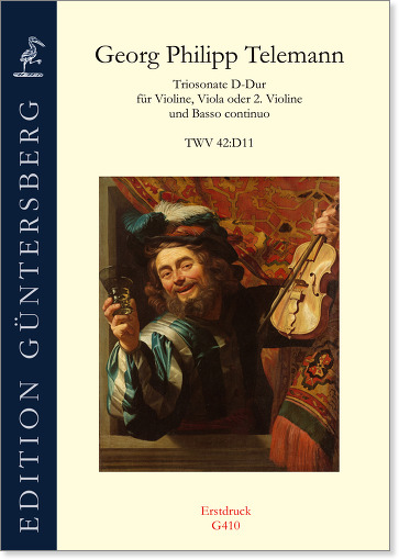 Telemann - Triosonate D-Dur für Violine, Viola oder 2. Violine und Basso continuo, TWV 42:D11