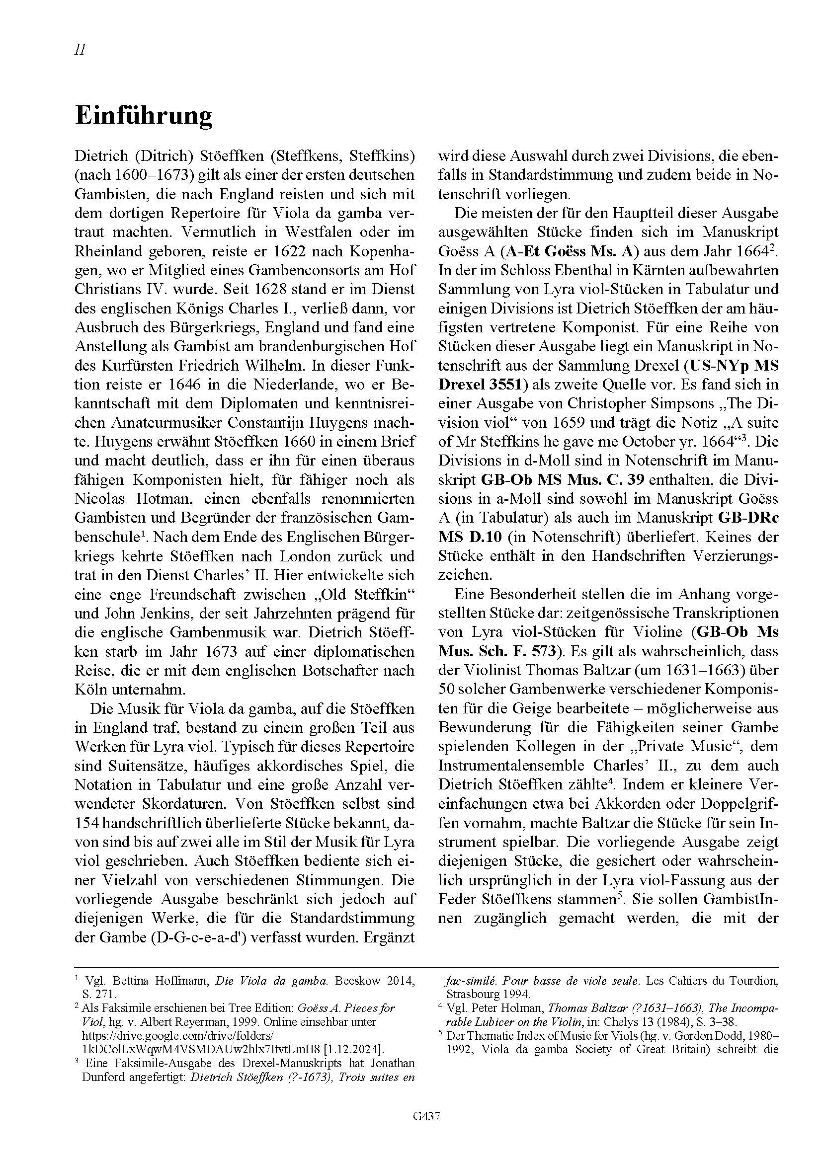 Dietrich Stöeffken (nach 1600–1673) - Airs & Divisions / Suiten und Divisions on a Ground für Viola da Gamba – Bild 2