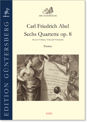 Carl Friedrich Abel (1723–1787) - Sechs Quartette op. 8 (Partitur)
