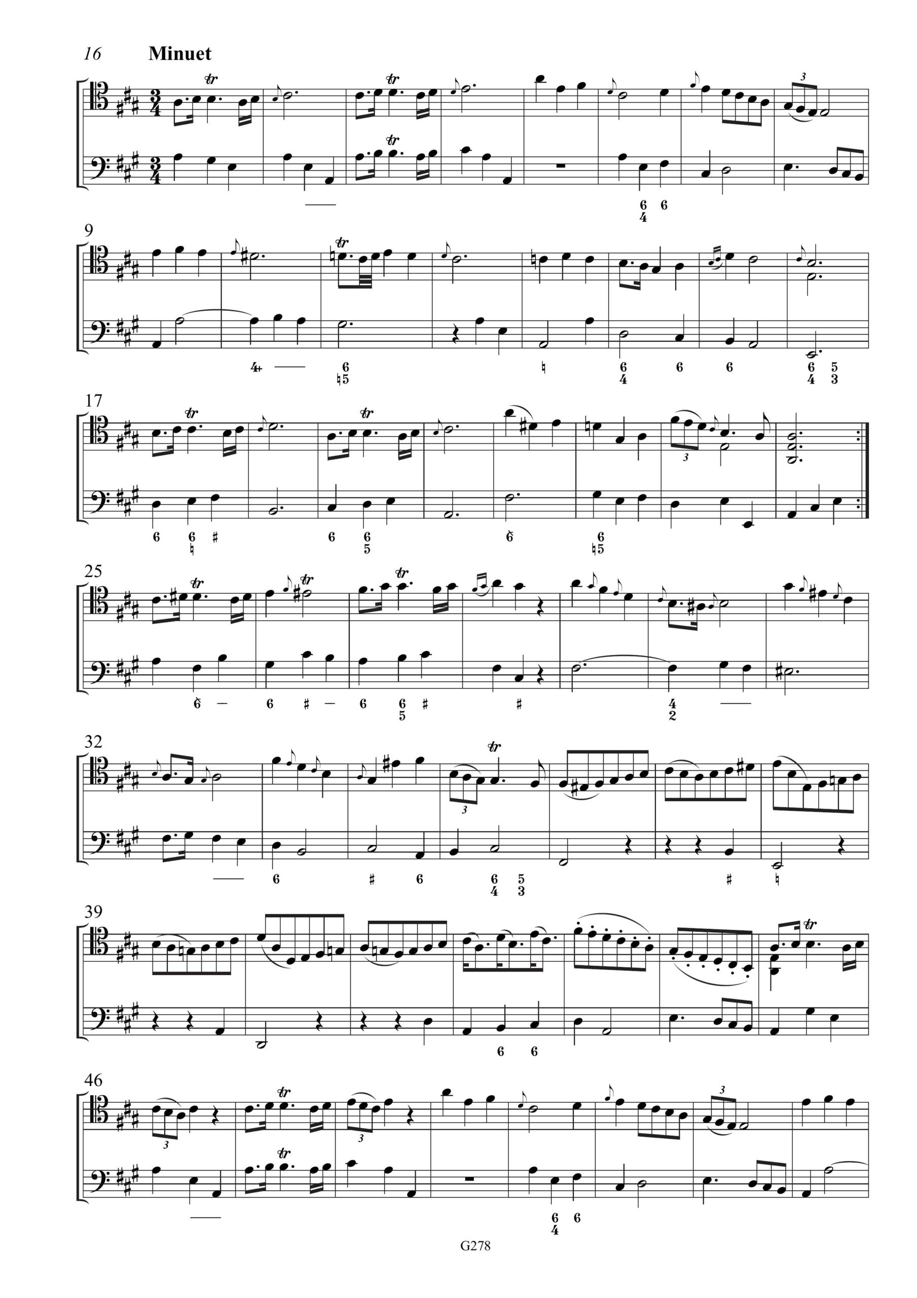 Giacobo Cervetto (1681/1682-1783) Twelve Solos for a Violoncello with a Thorough Bass for the Harpsicord - London ca. 1750 – Bild 8