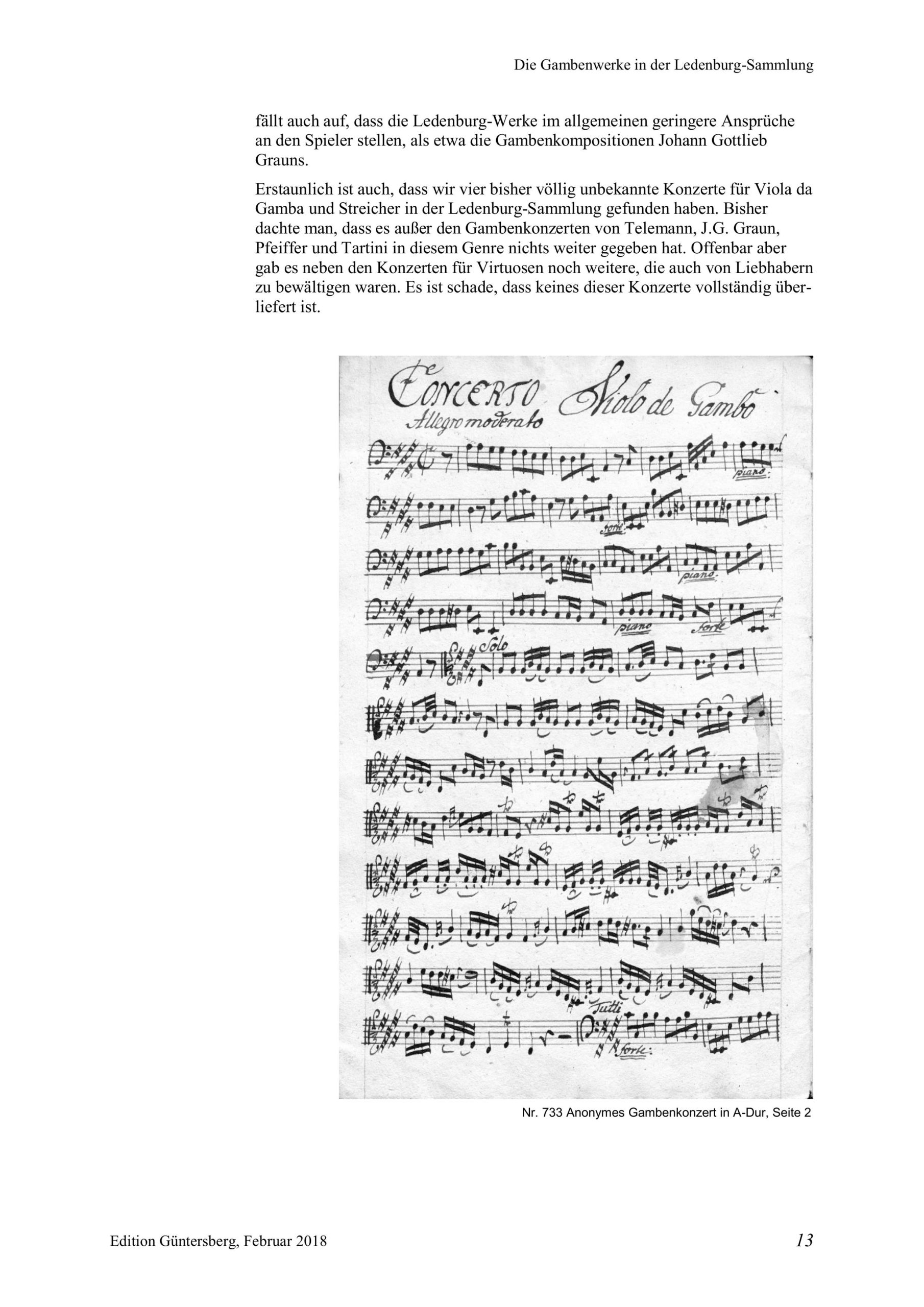 Carl Friedrich Abel (1723-1787) zugeschrieben Zwei Trios für Violino, Viola da Gamba und Violoncello/Basso - Besprechungen / Reviews – Bild 18