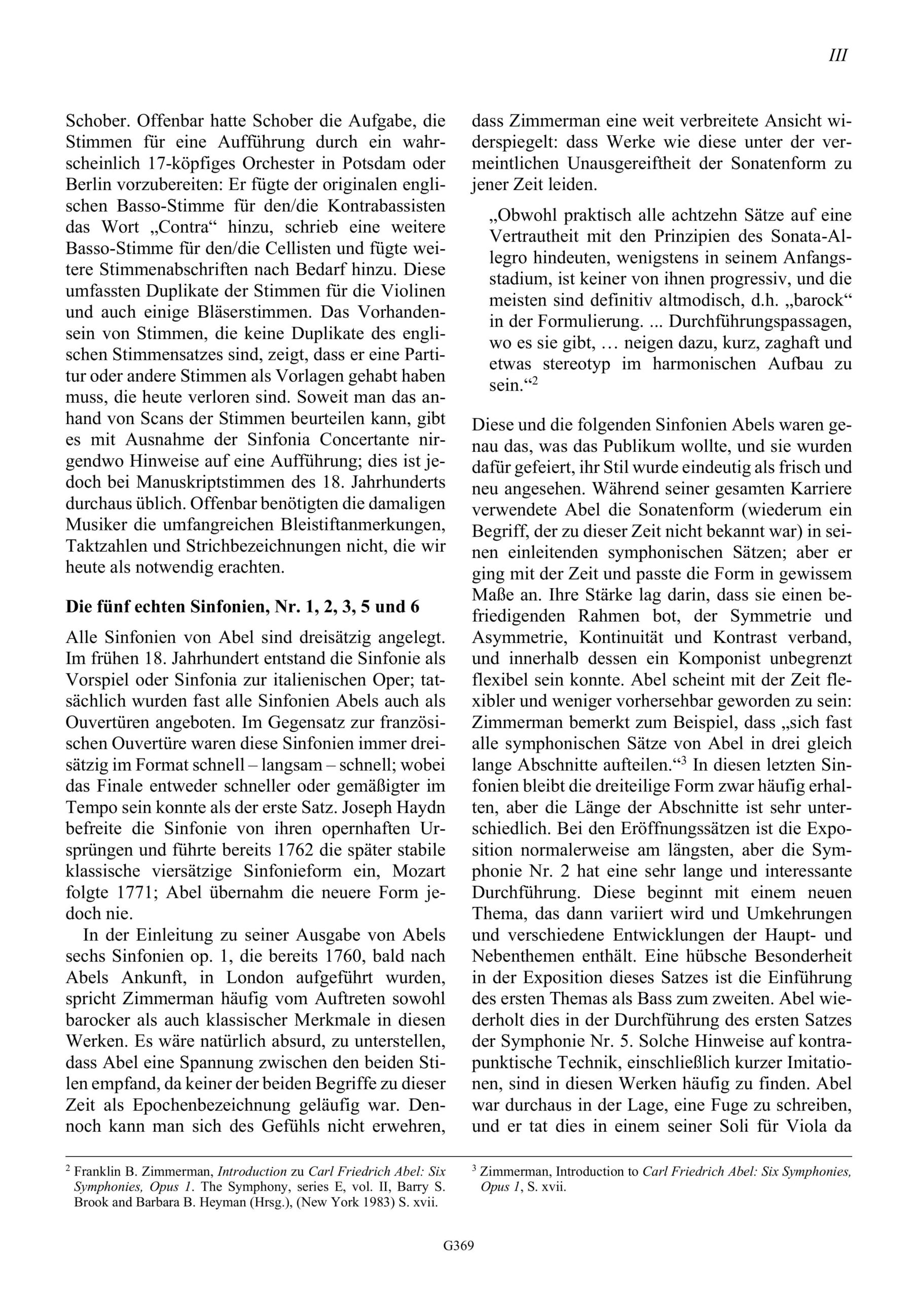 Carl Friedrich Abel (1723-1787) Sechs Preußische Sinfonien - Nr. 1 C-Dur, Nr. 2 B-Dur, Nr. 3 Es-Dur, Nr. 4 D-Dur (Sinfonia Concertante), Nr. 5 B-Dur, Nr. 6 D-Dur – Bild 7