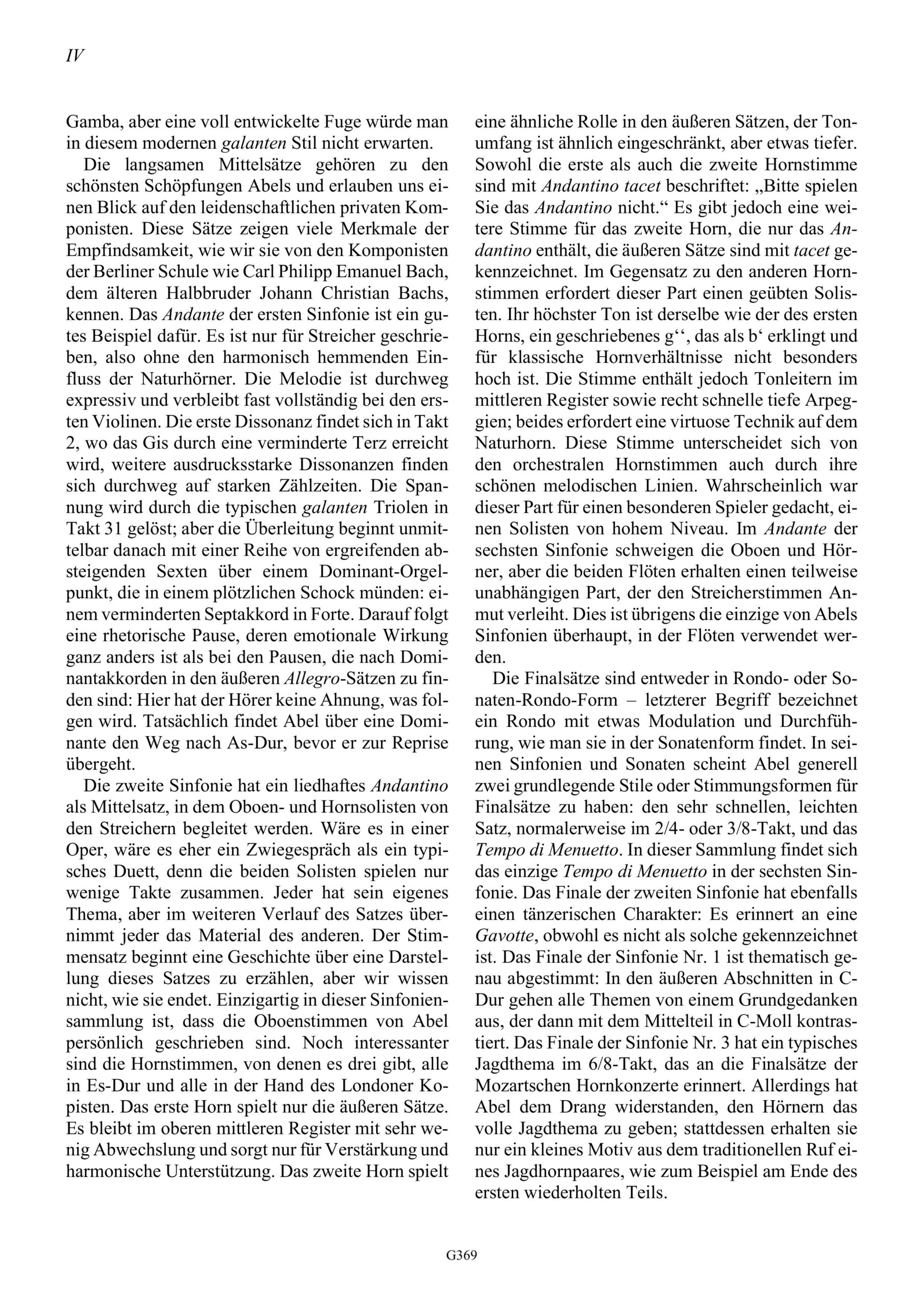 Carl Friedrich Abel (1723-1787) Sechs Preußische Sinfonien - Nr. 1 C-Dur, Nr. 2 B-Dur, Nr. 3 Es-Dur, Nr. 4 D-Dur (Sinfonia Concertante), Nr. 5 B-Dur, Nr. 6 D-Dur – Bild 8