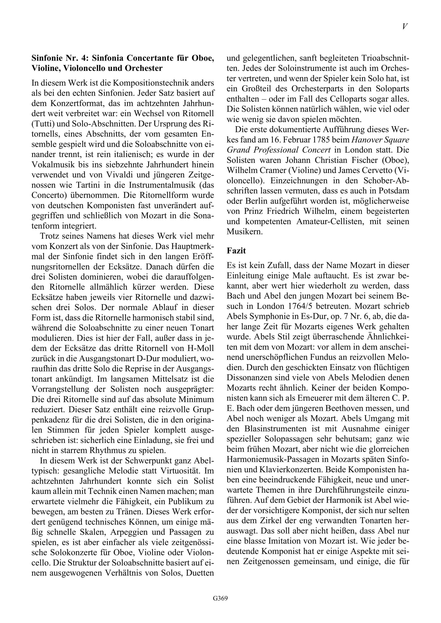 Carl Friedrich Abel (1723-1787) Sechs Preußische Sinfonien - Nr. 1 C-Dur, Nr. 2 B-Dur, Nr. 3 Es-Dur, Nr. 4 D-Dur (Sinfonia Concertante), Nr. 5 B-Dur, Nr. 6 D-Dur – Bild 9