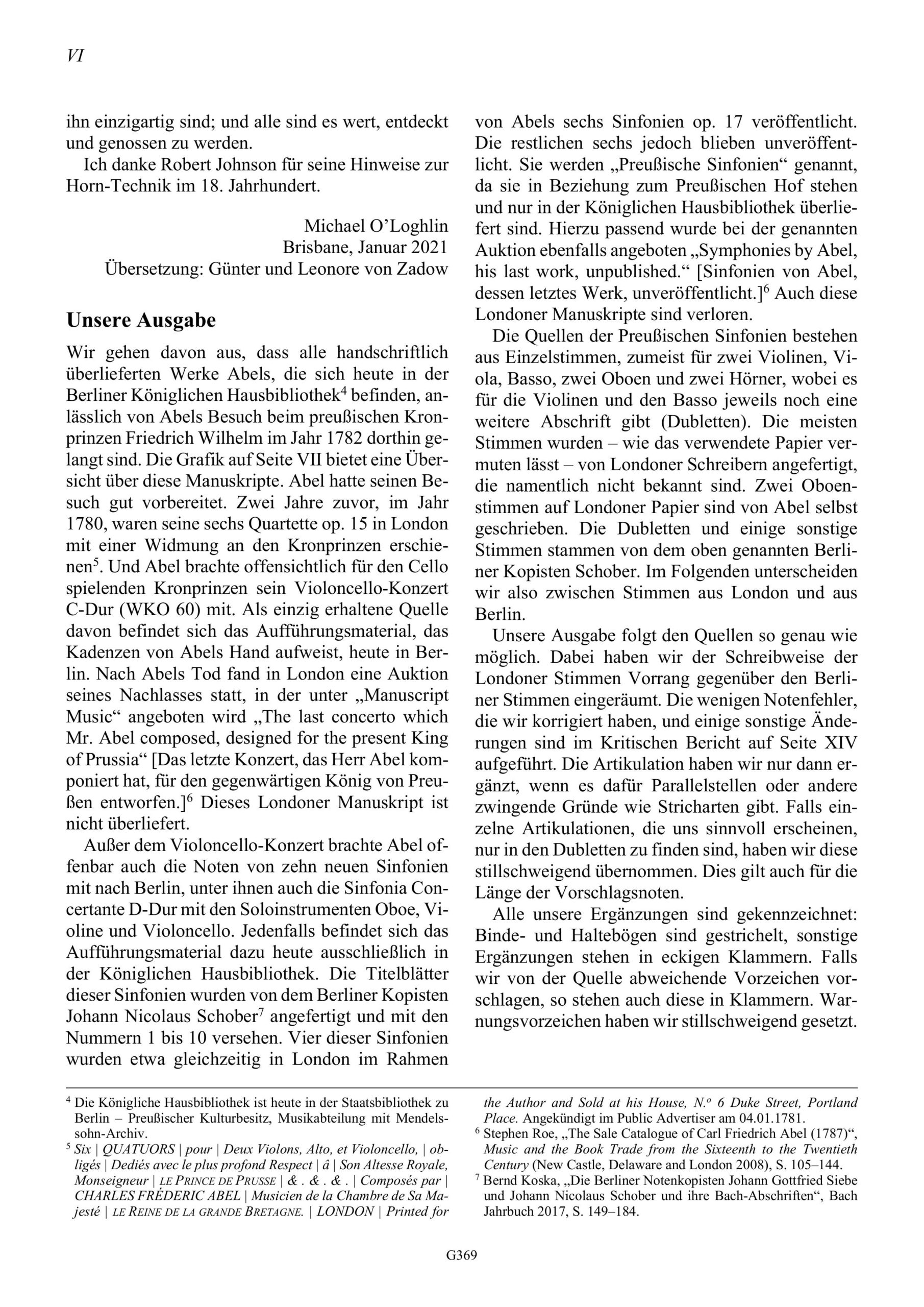 Carl Friedrich Abel (1723-1787) Sechs Preußische Sinfonien - Nr. 1 C-Dur, Nr. 2 B-Dur, Nr. 3 Es-Dur, Nr. 4 D-Dur (Sinfonia Concertante), Nr. 5 B-Dur, Nr. 6 D-Dur – Bild 10