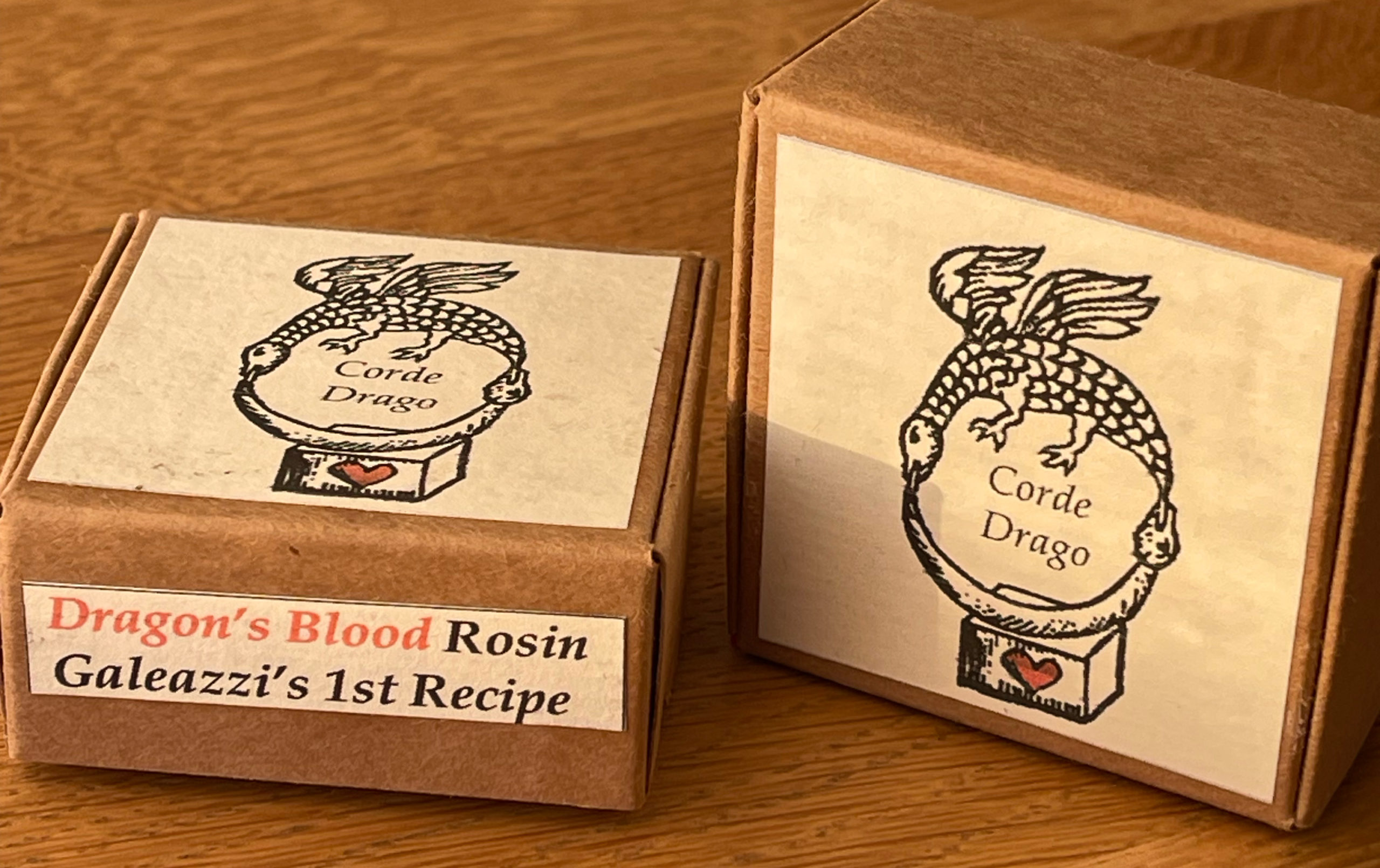 Cordedrago - Rosin / Kolophonium "Dragon's blood" – Bild 2