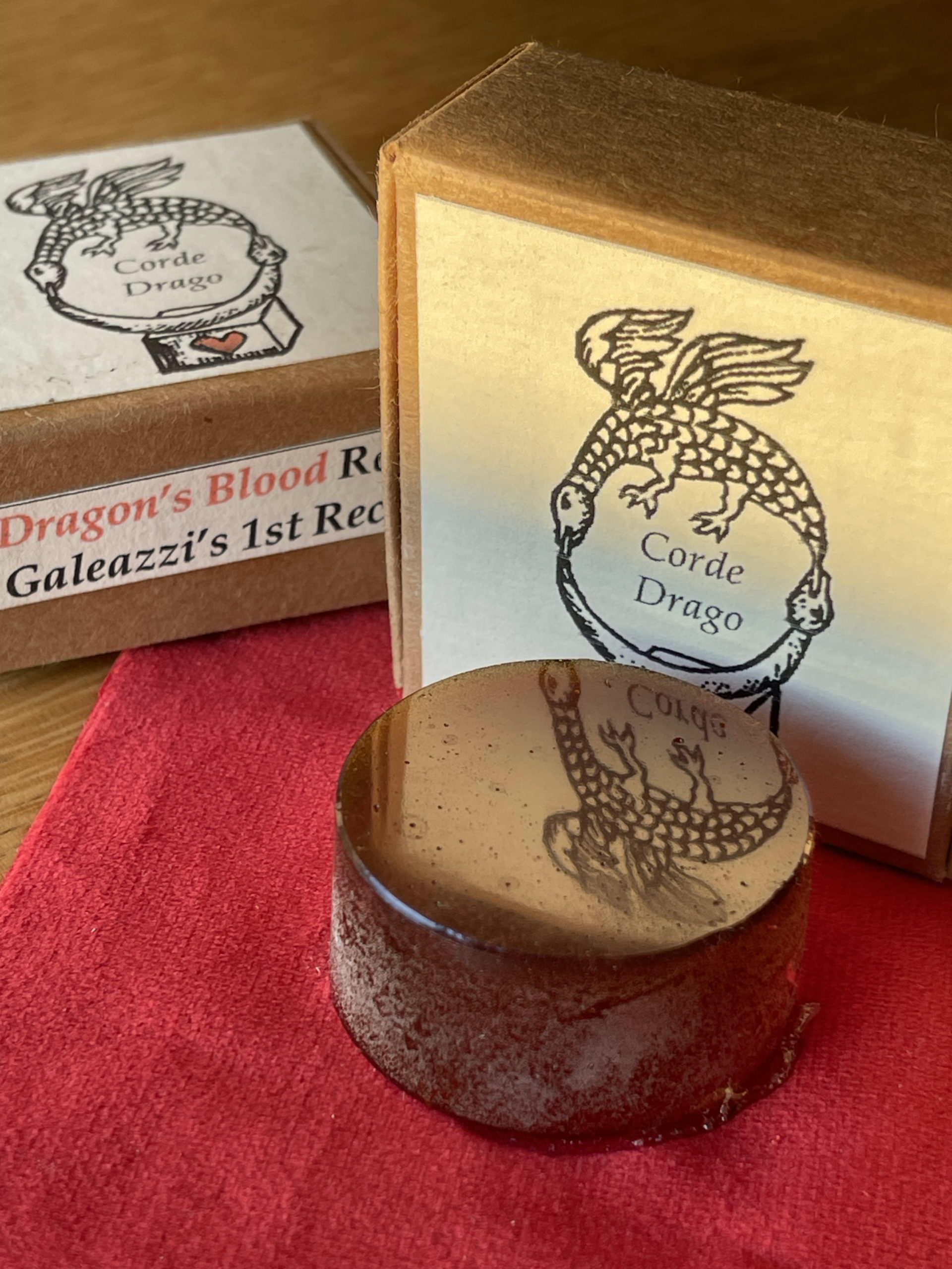 Cordedrago - Rosin / Kolophonium "Dragon's blood" – Bild 8